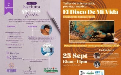 Talleres: «El Disco de mi vida» y «Escritura que Cura, Haiku» en Guatemala