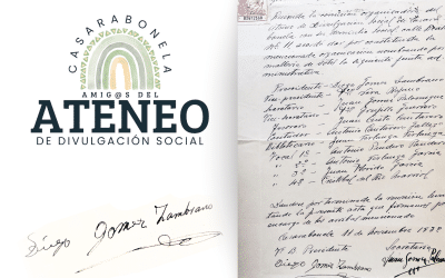 DEJO SU NOMBRE FIRMADO. Un poema homenaje a DIEGO GOMEZ ZAMBRANO, fundador y presidente del ATENEO DE DIVULGACIÓN SOCIAL DE CASARABONELA