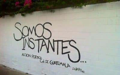 SOMOS INSTANTES. La Ciuduad de Guatemala contada en 5+1 haikus.